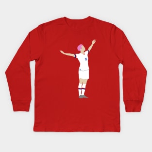 Megan Rapinoe Kids Long Sleeve T-Shirt